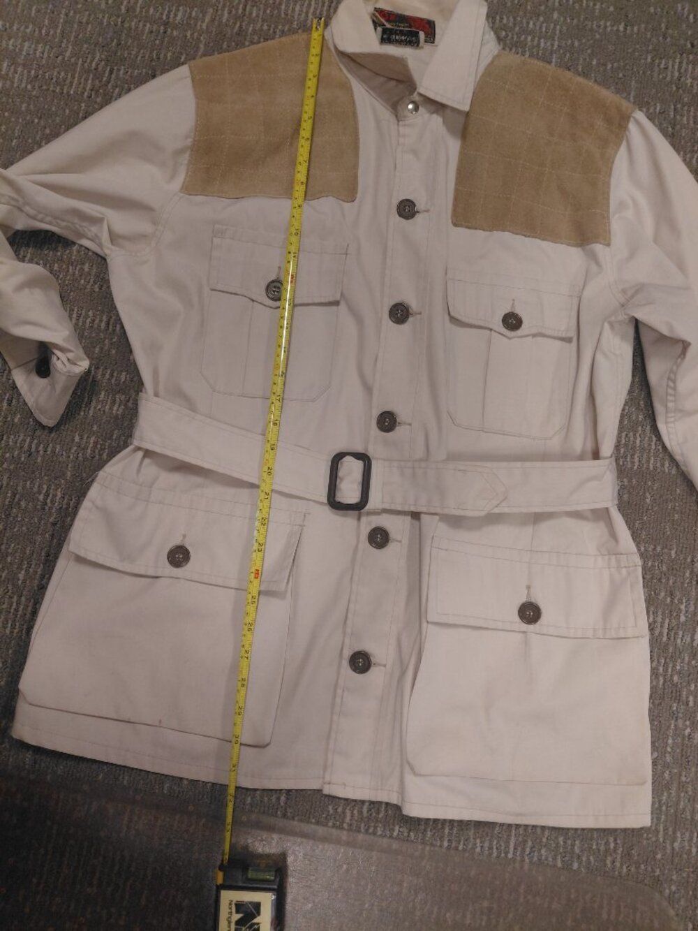 Vintage 10-X America's Finest Sport Clothing Field / Safari Shooting Jacket